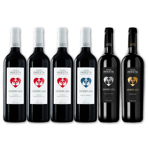 ボデガ・イニエスタ公式オンラインショップ | 【赤ワインセット(6本)】ティント×3本・ボバル×1本・セレクション×1本・プレミアム×1本