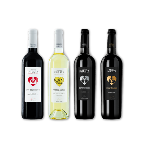 ボデガ・イニエスタ公式オンラインショップ | 【イニエスタスペシャル(4本)】ティント×1本・ブランコ×1本・セレクション×1本・プレミアム×1本