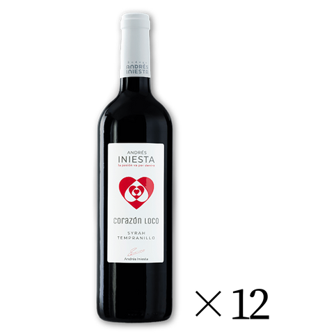 ボデガ・イニエスタ公式オンラインショップ | 【 6本セット / 12本セット 】コラソンロコ ティント(赤) 750ml