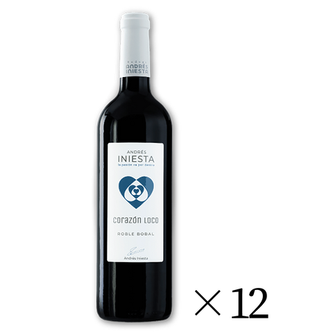 ボデガ・イニエスタ公式オンラインショップ | 【 6本セット / 12本セット 】コラソンロコ ボバル(赤) 750ml