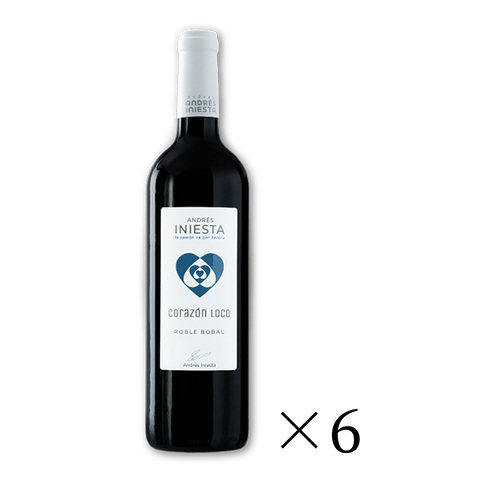 ボデガ・イニエスタ公式オンラインショップ | 【 6本セット / 12本セット 】コラソンロコ ボバル(赤) 750ml