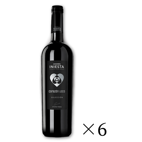 ボデガ・イニエスタ公式オンラインショップ | 【 6本セット / 12本セット 】コラソンロコ セレクション(赤) 750ml
