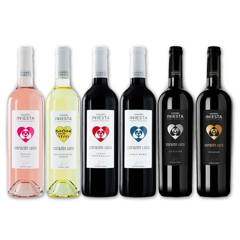 ボデガ・イニエスタ公式オンラインショップ | 【全6種セット】ティント・ブランコ・ロサード・ボバル・セレクション・プレミアム