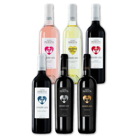 ボデガ・イニエスタ公式オンラインショップ | 【全6種セット】ティント・ブランコ・ロサード・ボバル・セレクション・プレミアム