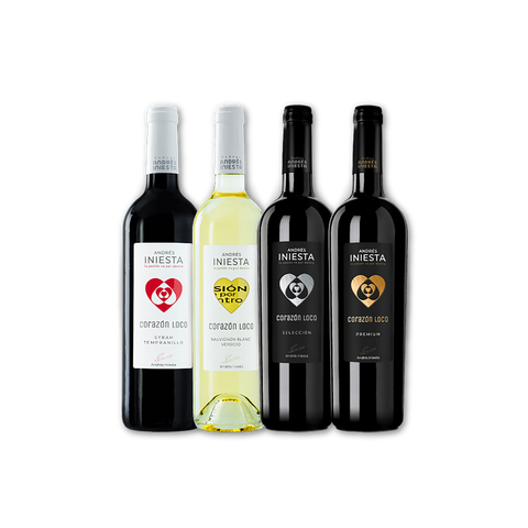 ボデガ・イニエスタ公式オンラインショップ | 【イニエスタスペシャル(4本)】ティント×1本・ブランコ×1本・セレクション×1本・プレミアム×1本